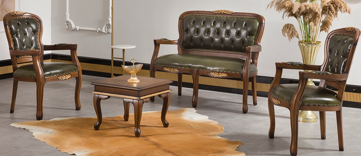 Antiq  İkili Berjer