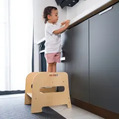 Montessori Çocuk ve Bebek Basamak Tabure