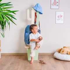 Montessori Kaktüs Askılık