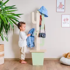 Montessori Kaktüs Askılık