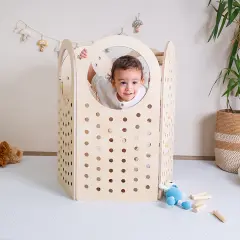 Montessori Peg Board Aktivite Oyuncak