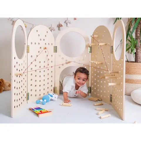 Montessori Peg Board Aktivite Oyuncak