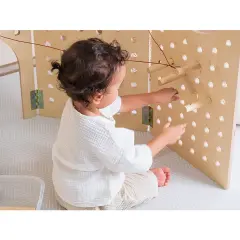 Montessori Peg Board Aktivite Oyuncak