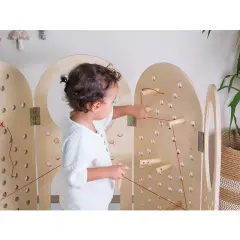 Montessori Peg Board Aktivite Oyuncak