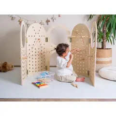 Montessori Peg Board Aktivite Oyuncak