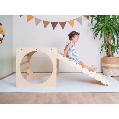 Montessori Pikler Karesi ve Rampa İkili Set