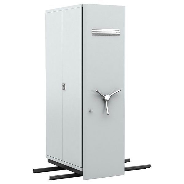 Birli Çift Yüzlü Kapaklı Hareketli Kompakt Dosya Dolabı