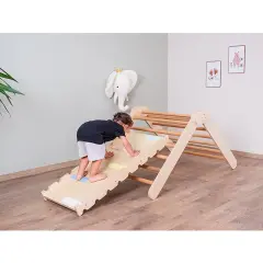 Montessori Tırmanma Merdiveni ve Rampa İkili Set