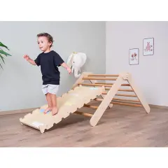 Montessori Tırmanma Merdiveni ve Rampa İkili Set