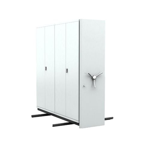 İkili Modül Çift Yüzlü Açılır Standart Kapak Compact Arşiv Dolabı