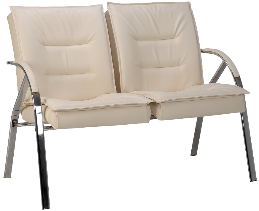 Cezar CZ 284 Sehpasız İkili Bekleme Koltuğu