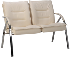 Cezar CZ 284 Sehpasız İkili Bekleme Koltuğu